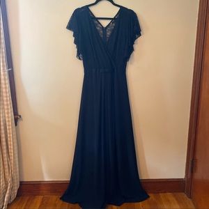 NWT Miusol Formal Lace Accent Dress
